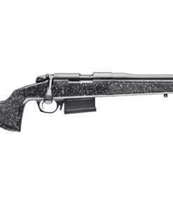 Bergara B-14R Trainer 17 HMR Rimfire Rifle with Carbon Fiber Barrel and Gray Speckled Black Stock